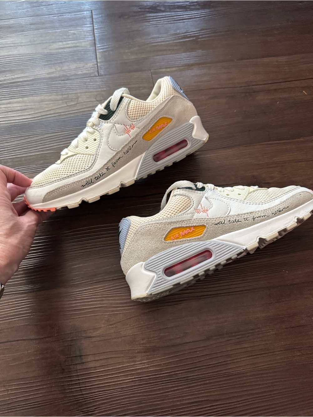 Nike Air Max 90 DV2188-100 We’ll Take it from here” 8.5 women’s